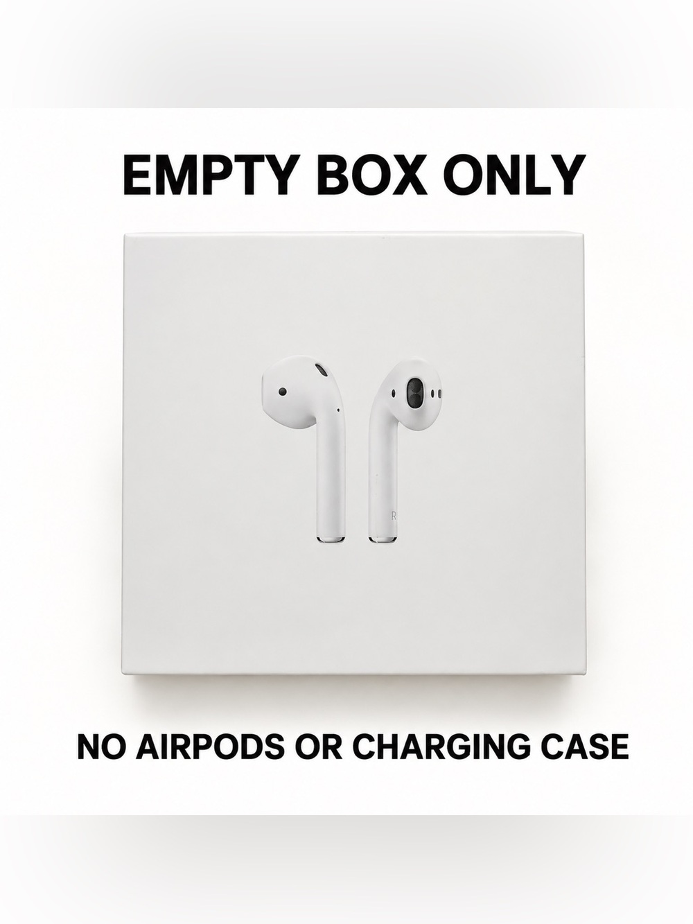 Apple White AirPods Retail Box - Empty Packaging